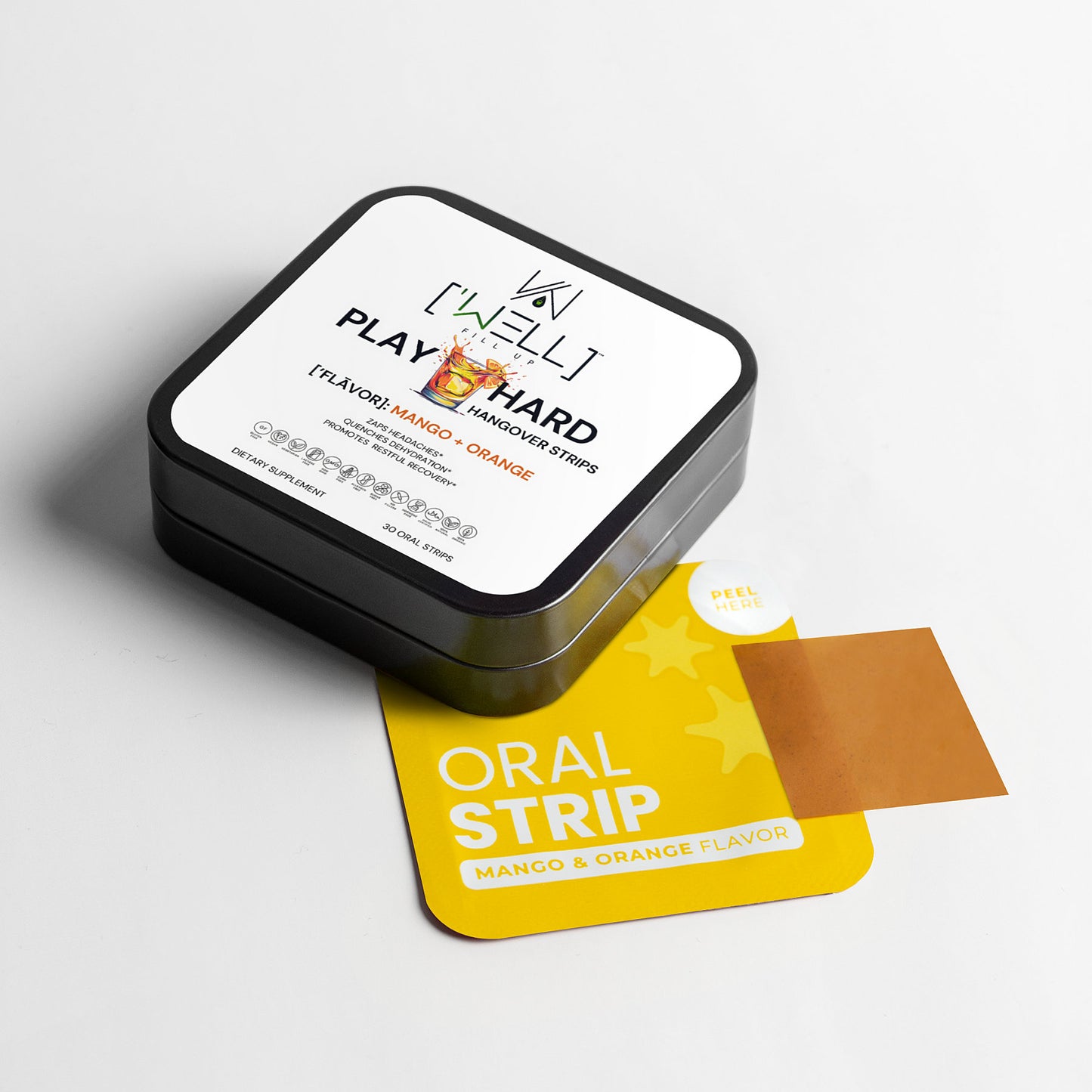 PLAY HARD Hangover Strips